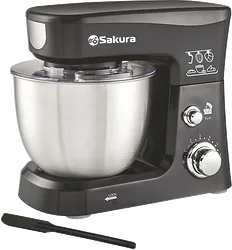 Миксер планетарный Sakura SA-6327BK Миксер планетарный Sakura SA-6327BK