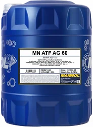 Трансмиссионное масло Mannol ATF AG60 20л