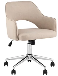 Кресло Stool Group Кларк Clarkson Linen Beige (рогожка, бежевый)