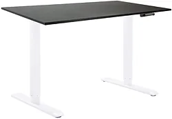 Стол для работы стоя ErgoSmart Manual DESKFIT DF100 1380х800х18 мм (дуб мореный/белый)