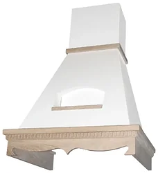 Вытяжка ELIKOR Бельведер Флореале 60 бежевый / дуб неокрашенный