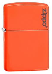 Zippo Neon Orange Zippo Logo (28888ZL-000003)