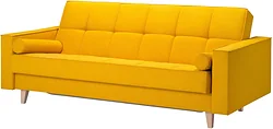 Прямой диван Ikea Аскеста 204.507.99 (шифтебу желтый)