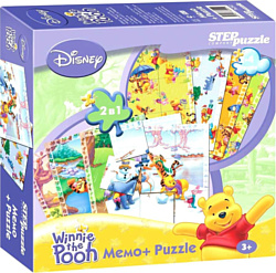 Step Puzzle Медвежонок Винни Мемо-Puzzle 76202
