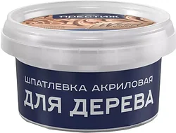 Шпатлевка Престиж Для дерева 0.3 кг (дуб) Шпатлевка Престиж Для дерева 0.3 кг (дуб)