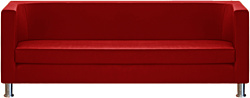Brioli Клос трехместный (экокожа, L19 красный)