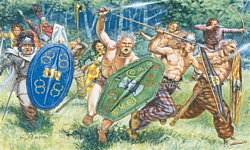 Italeri 6022 Gauls Warriors I Cen. Bc