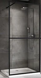 Душевая перегородка Abber Immer Offen AG60100B Душевая перегородка Abber Immer Offen AG60100B