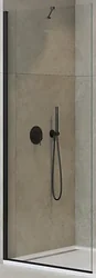 Душевая перегородка Cezares LIBERTA-L-1-TB-130-C-NERO