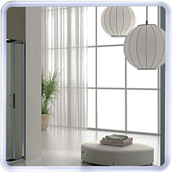 Зеркало Пекам  Marta 80x80 marta-80x80B (с подсветкой,с бесконтактным сенсором)