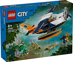 LEGO City 60425: Водный самолет для исследования джунглей