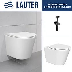 Унитаз Lauter Longer 2110822 + Breez 21GN7072BM