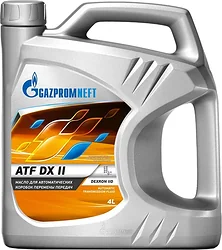 Трансмиссионное масло Gazpromneft ATF DX II 4л Трансмиссионное масло Gazpromneft ATF DX II 4л