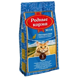 Родные корма (0.409 кг) Сухой корм для взрослых кастрированных котов и стерилизованных кошек