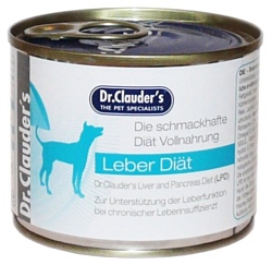 Dr. Clauder's Liver diet консервы для собак при заболеваниях печени (0.2 кг) 1 шт.