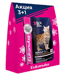 Eukanuba (0.085 кг) 4 шт. Adult Cat Pouch Salmon