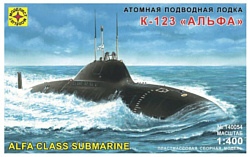 Моделист Атомная подводная лодка К-123 "Альфа" 140054