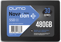 SSD диск QUMO Novation 3D TLC 480GB Q3DT-480GPGN