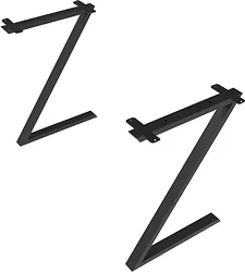 Подстолье для стола TMB Loft Z-образная (черный)