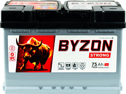 Автомобильный аккумулятор BYZON R+ (75Ah)
