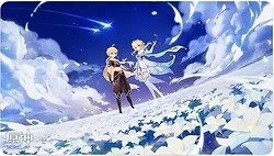 Коврики для мыши miHoYo Genshin Impact Twin Stars In The Flower Field GEN409