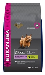 Eukanuba (3 кг) Adult Dry Dog Food For Small Breed Chicken