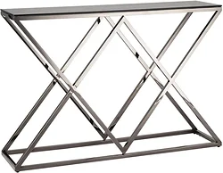 Консольный стол Stool Group Инсигния 115x30 ECST-026-BG-SK (стекло Smoke/сталь темный хром) Консольный стол Stool Group Инсигния 115x30 ECST-026-BG-SK (стекло Smoke/сталь темный хром)