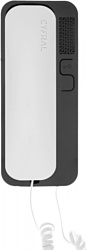Cyfral Unifon Smart B (черный, с белой трубкой)