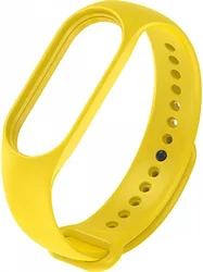 Ремешок Rumi силиконовый для Xiaomi Smart Band 7 (желтый)