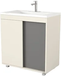 Тумба под умывальник Дабер 013 Andrea Elen 80 Т13.8А.0.19 (бежевый/серый) Тумба под умывальник Дабер 013 Andrea Elen 80 Т13.8А.0.19 (бежевый/серый)