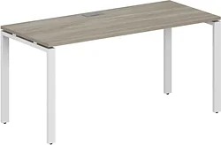 Стол для работы Norden 160x60x75 SG.203.OL.44.WH (белый/дуб светлый)