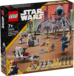 Конструктор LEGO Star Wars 75372 Боевой набор Клон-солдат и боевой дроид