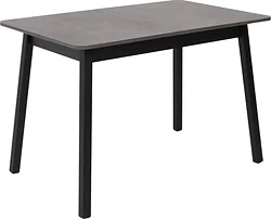 Кухонный стол Мамадома Tirk radial-110 раздвижной 110-142х70 (дымчатая керамика/черный)
