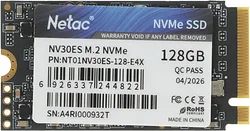 SSD Netac NV30ES 128GB NT01NV30ES-128-E4X SSD Netac NV30ES 128GB NT01NV30ES-128-E4X