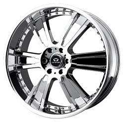 LORENZO WL20 9.5x22/5x139.7 D100.5 ET30 Chrome