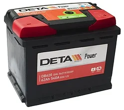 DETA Power DB620 L (62Ah) DETA Power DB620 L (62Ah)