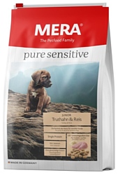 Mera (4 кг) Pure Sensitive Junior с индейкой и рисом для щенков