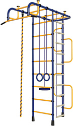 Детский спортивный комплекс Пионер 3М (синий/желтый)