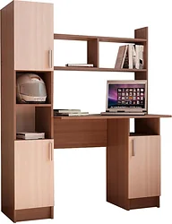 Стол для работы Памир ПКС-6 (ясень шимо темный/ясень шимо светлый) Стол для работы Памир ПКС-6 (ясень шимо темный/ясень шимо светлый)