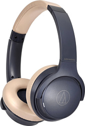 Audio-Technica ATH-S220BT (темно-синий/бежевый)