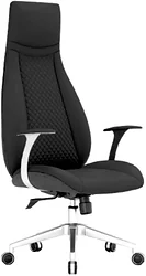 Кресло SitUp Molly black Chrome (экокожа)