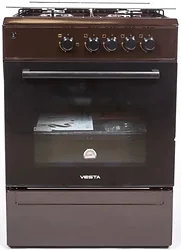 Газовая плита VESTA Bergamo VGG 10-G (коричневый)