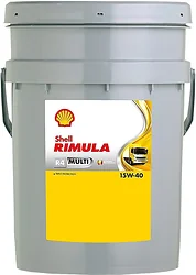 Моторное масло Shell Rimula R4 Multi 15W-40 20л