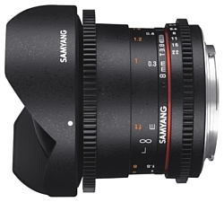 Samyang 8mm T3.8 AS IF UMC Fish-eye CS II VDSLR Four Thirds