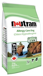 Nutram Allergy Care Dog (15 кг)