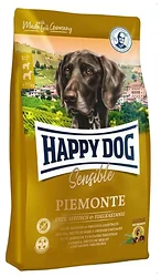 Happy Dog (1 кг) Supreme Sensible - Piemonte для собак средних и крупных пород с уткой и каштаном