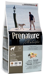 ProNature (13.6 кг) Атлантический лосось и коричневый рис для взрослых собак всех пород