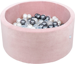 Misioo 90x40 200 шаров (светло-розовый вельвет)
