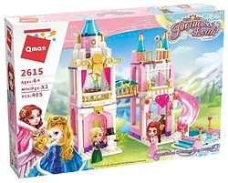 Конструктор Qman Princess Leah 2615 Замок принцессы