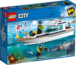 Конструктор LEGO City 60221 Яхта для дайвинга